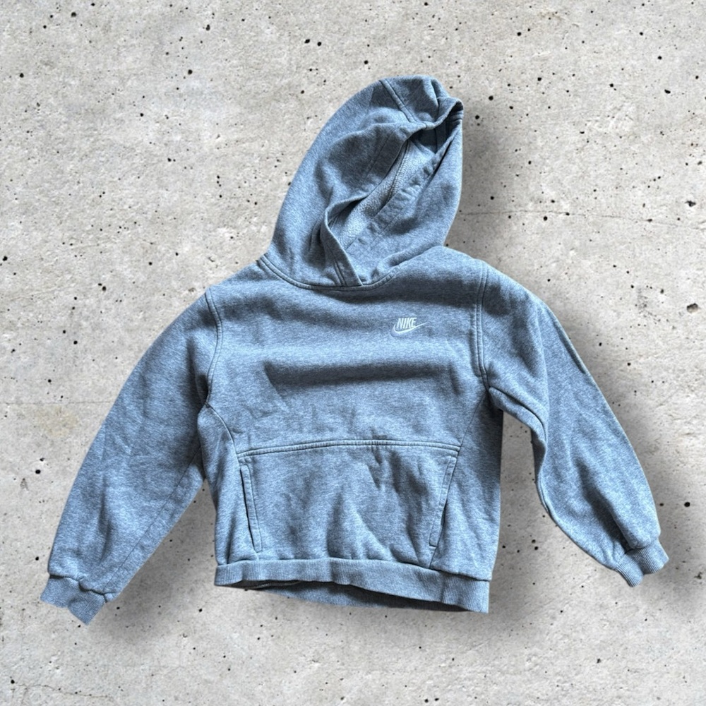 Nike Kids Heather Gray Hoodie